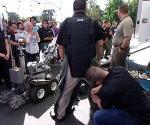 Bomb Squad makes big impression on Bakersfield Criminal Justice students