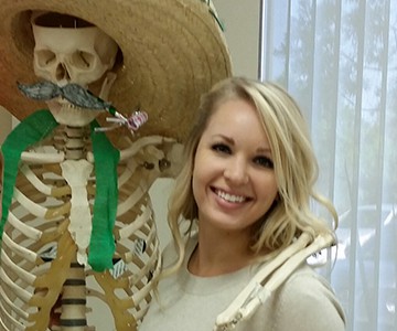 Business Administration program student Kristan