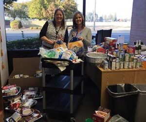 Thanksgiving food bags are a tradition on Fresno campus