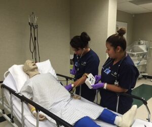 Medical Assisting students improve skills with SimMan