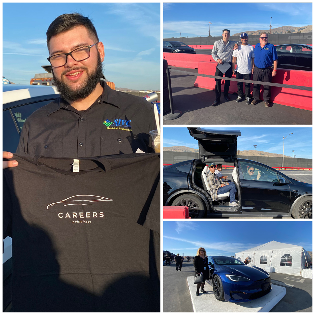 SJVC students attend Tesla recruitment event