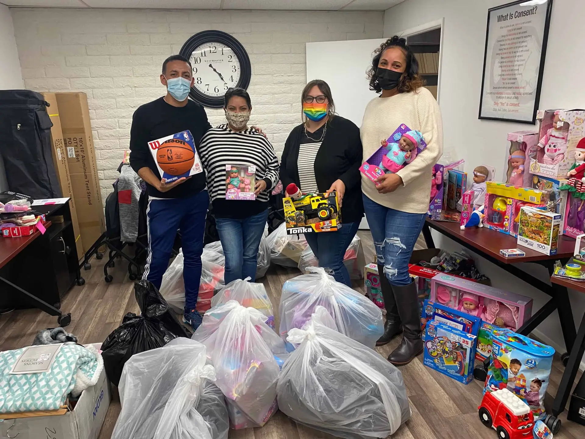 SJVC Ontario Hosts Toy Drive for Partners Against Violence