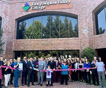 Rancho Cordova Surgical Technology program ribbon cutting