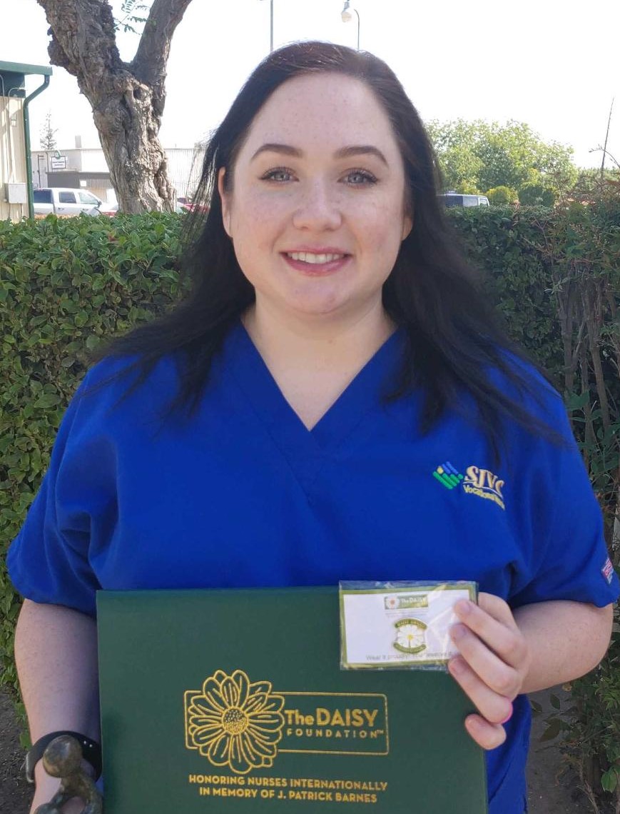SJVC Vocational Nursing graduate Rhiannon Rubalcava