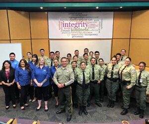 Sheriff’s visit to Visalia campus emphasizes leadership and motivation in the workplace