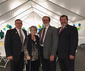 SJVC founders Robert and Shirley Perry with sons Mark and Mike