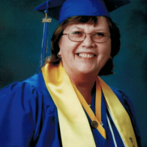 This April Valerie joined Fresno campus graduates on stage where almost 200 graduates celebrated their achievements. It was a moment she savored.