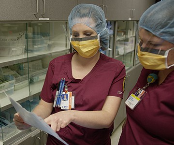 SJVC Surgical Technology Students Training