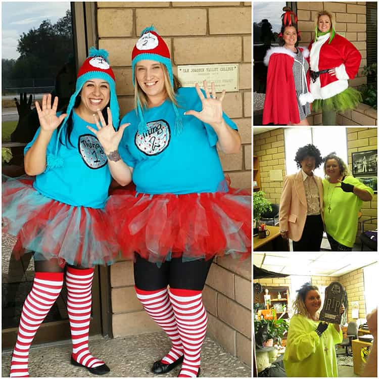 Visalia Halloween Collage Staff